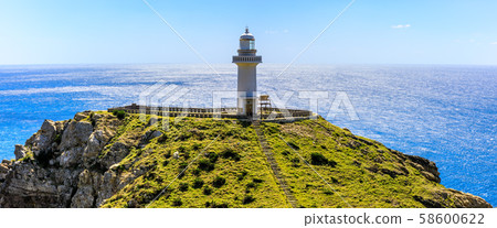 Osezaki Lighthouse Panorama [Goto City, Nagasaki Prefecture] 58600622