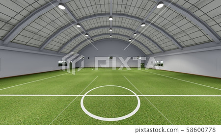 indoor soccer court