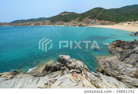 Seascape of Phan Rang, Vietnam 58601142