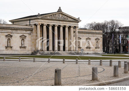 Konigsplatz - Kings Square, state capital Munich, Bavaria, Munich, Germany 58603350