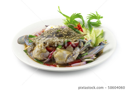 Spicy Salad Fresh Blue Crab and vegetable Spicy Salad Fresh Blue Crab and vegetable 58604060