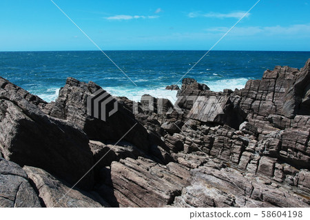 Echizen Coast Oshima Rhyolite Coast and Magnet Rock Echizen Coast Oshima Rhyolite Coast and Magnet Rock 58604198