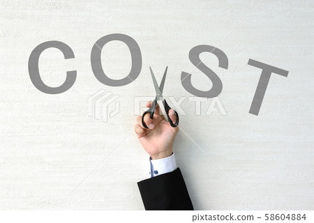Business image - cost cutting Business image - cost cutting 58604884