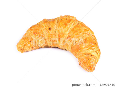 Freshly Croissant Isolated on White background Freshly Croissant Isolated on White background 58605240