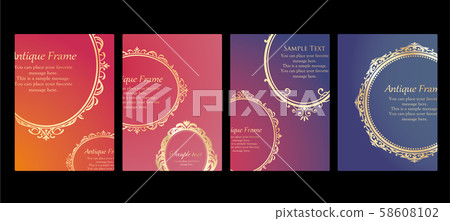 Card design Beautiful amount Frame design Template Antique Vintage Luxury Card design Beautiful amount Frame design Template Antique Vintage Luxury 58608102