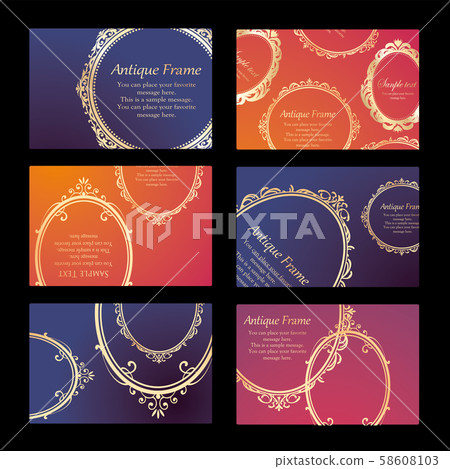 Card design Beautiful amount Frame design Template Antique Vintage Luxury Card design Beautiful amount Frame design Template Antique Vintage Luxury 58608103
