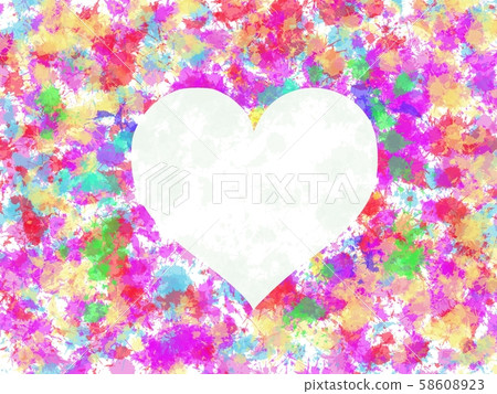 love frame with copy space 58608923
