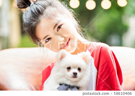 女性生活寵物 女性生活寵物 58610406