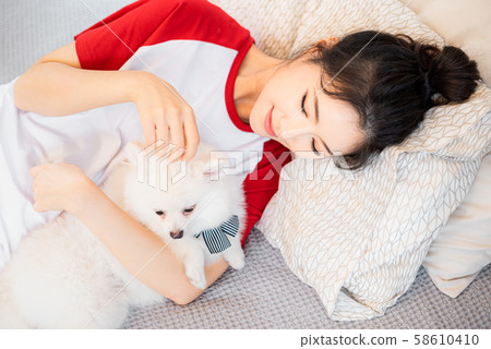 女性生活寵物 女性生活寵物 58610410