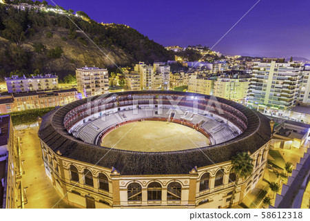 Malaga, Spain old town Malaga, Spain old town 58612318