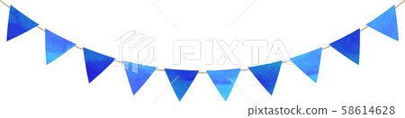 Flag_Triangle_Garland_Watercolor_Green_Blue_Blue_Navy Flag_Triangle_Garland_Watercolor_Green_Blue_Blue_Navy 58614628