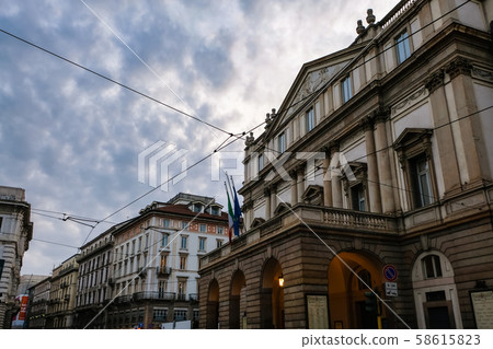 Milan scala Milan scala 58615823