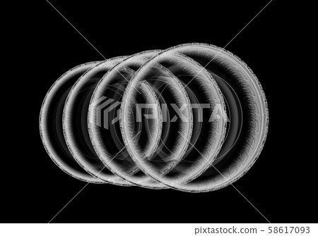 Car wheels X-Ray style Car wheels X-Ray style 58617093