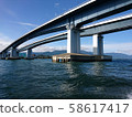 Lake Biwako Bridge 58617417