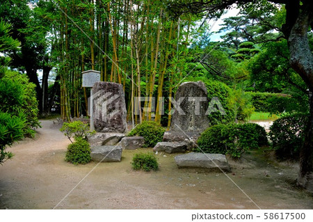 View from the approach of Yamaguchi, Sakai, Matsushita Village Juku, Shoin Shrine (3) 58617500