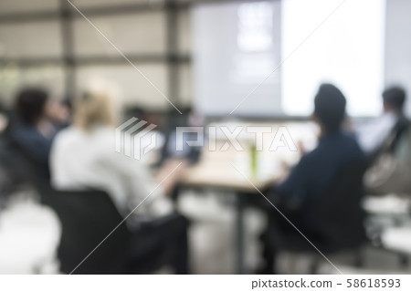 Blur office meeting background business people working group in discussion boardroom Blur office meeting background business people working group in discussion boardroom 58618593