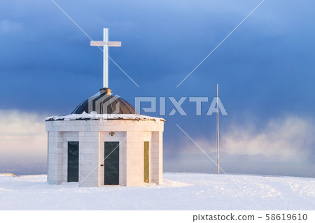 First world war memorial in winter season,Italy First world war memorial in winter season,Italy 58619610