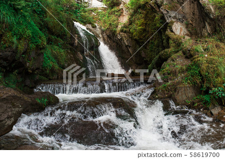 Choodor Waterfall at Lake Teletskoye Choodor Waterfall at Lake Teletskoye 58619700