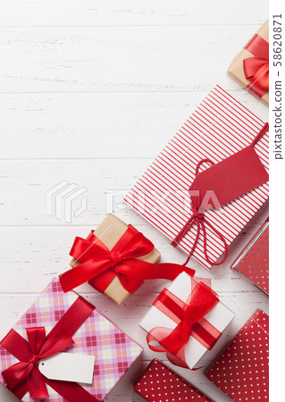 Various gift boxes Various gift boxes 58620871