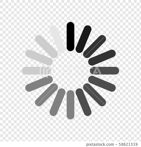 Loading icon. Load icon. Wait for a wait. Please 58621319