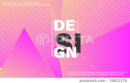 Geometric background. Vector illustration. 58622278