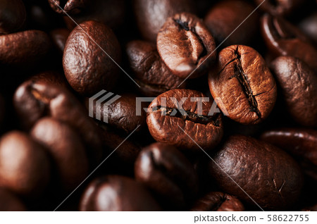 Coffee beans background. Coffee beans background. 58622755