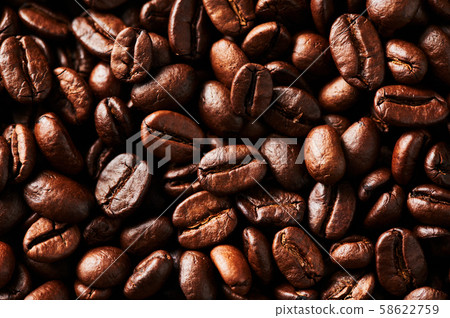 Coffee beans background. Coffee beans background. 58622759