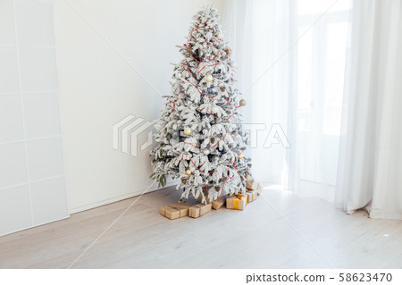 Interior lights Christmas tree Garland new year holiday gifts white home decor Interior lights Christmas tree Garland new year holiday gifts white home decor 58623470