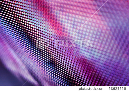 CloseUp LED blurred screen. LED soft focus CloseUp LED blurred screen. LED soft focus 58625536