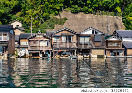Kyoto Prefecture Ine no Funaya View from the sea Kyoto Prefecture Ine no Funaya View from the sea 58626121