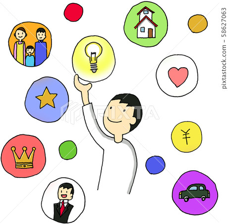 Grab one of the various possibilities. Find what you want to do [hand drawn] [digital coloring] 58627063