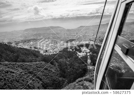 Skyline of Quito from the teleferico Skyline of Quito from the teleferico 58627375