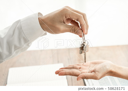 Real Estate developer Agent and sign on document Real Estate developer Agent and sign on document 58628171