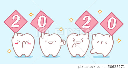 cartoon tooth hold 2020 cartoon tooth hold 2020 58628271