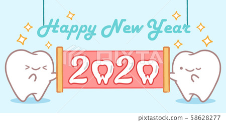 cartoon tooth hold 2020 cartoon tooth hold 2020 58628277