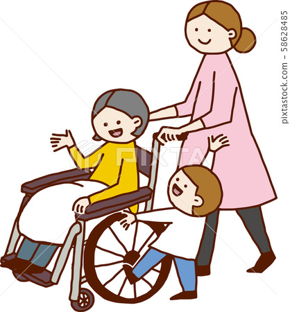 A wheelchair 58628485