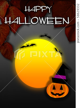 Halloween background material Halloween background material 58629332