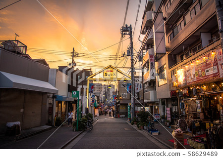 Yanaka Ginza Shopping Street Sunset Sunset Yanaka Ginza Shopping Street Sunset Sunset 58629489
