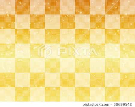 Japanese pattern checkered pattern background 58629548