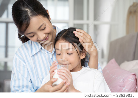 父母和孩子的生活方式餐 58629833