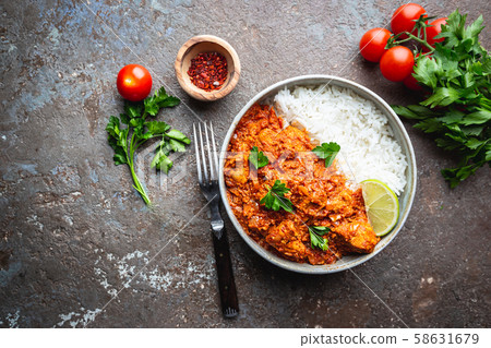 Chicken tikka masala 58631679