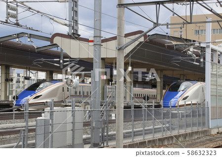 Hokuriku Shinkansen Series E7 (double top number) Hokuriku Shinkansen Series E7 (double top number) 58632323