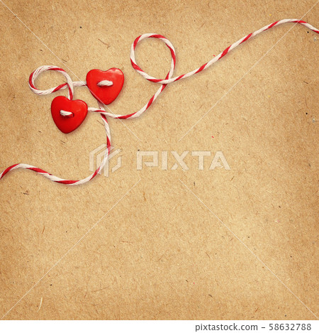 Two hearts tied 58632788