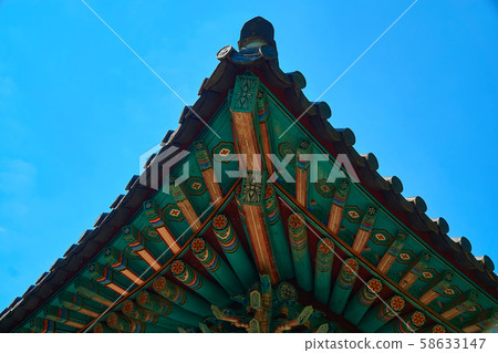 韓國傳統屋頂 韓國傳統屋頂 58633147