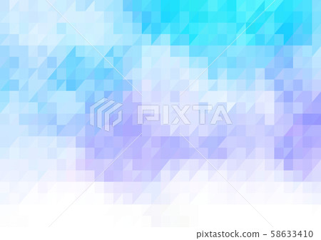 Blue geometric abstract background 58633410