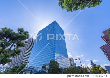 High-rise building in front of Osaki Station High-rise building in front of Osaki Station 58633751