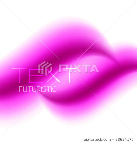 Flowing color wave pattern background Flowing color wave pattern background 58634175