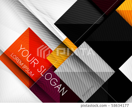Business squares background design template composition. Glossy shiny rectangle shapes with option Business squares background design template composition. Glossy shiny rectangle shapes with option 58634177