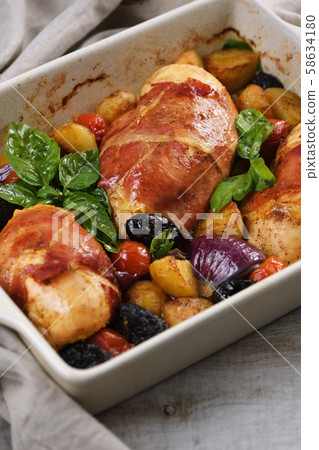 Prosciutto Chicken Breast Prosciutto Chicken Breast 58634180