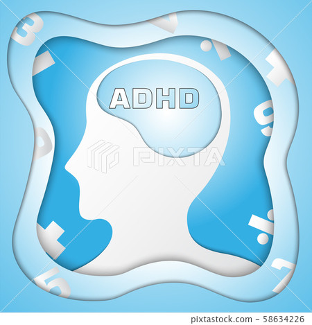 The ADHA vector image for medical content. The ADHA vector image for medical content. 58634226
